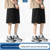 Men's Army Green Cotton Casual Work Shorts - Summer Loose Fit