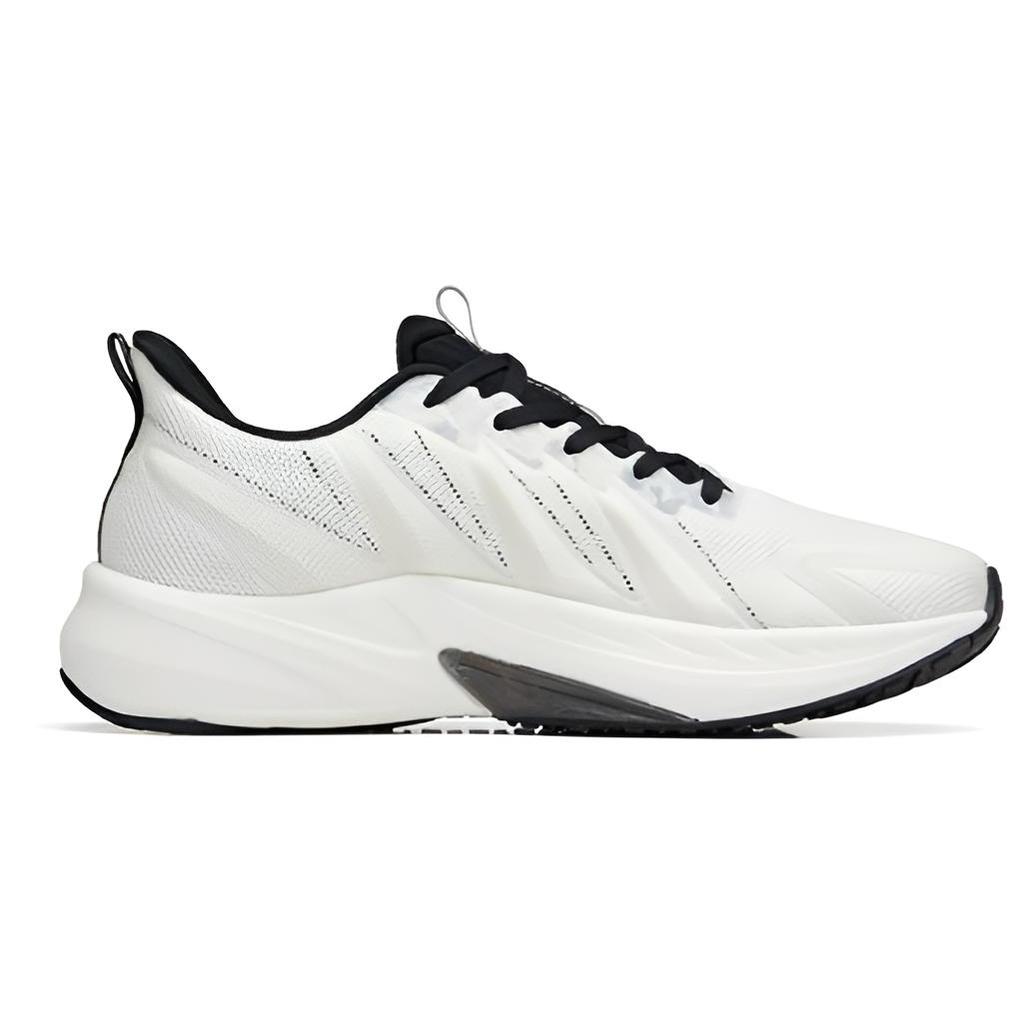 New Anta Rocket 4.0 Anti Slip And Wear Resistant Breathable Low Top Running Shoes Men's White Black 112245530-3