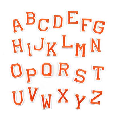 NEW Alphabet Cotton Blend Embroidery Patches Letter Dress Clothing DIY