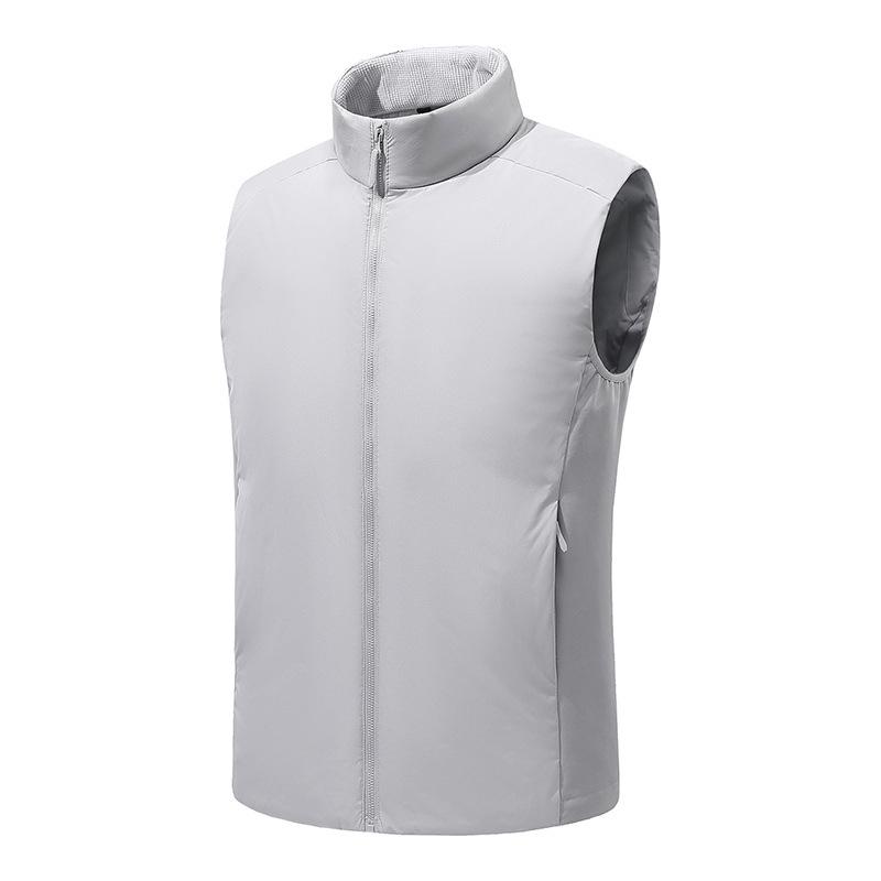 Unisex Embroidered Down Vest for Outdoor Sports - Autumn/Winter 3XL