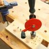 Multi-function Hand Crank Manual Drilling Tool Wood-plastic Double Gear Wood Puncher Set