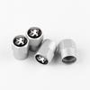 4Pcs Metal Car Wheel Tire Valve Caps Stem Cover For Peugeot 206 208 308 307 207 107 2008 3008 5008 607 301 408 Auto Accessories