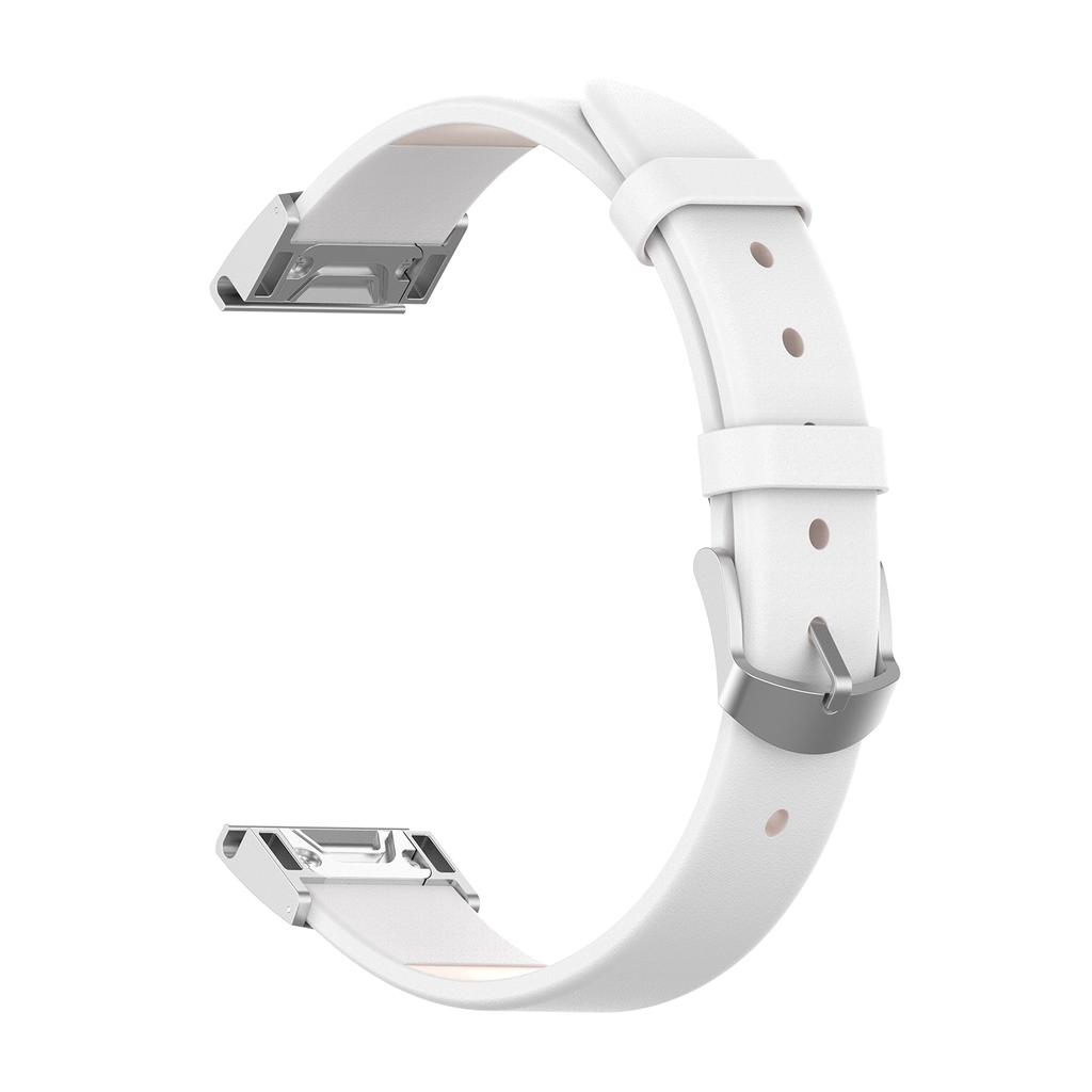 Quick Fit Leather Smart Watch Strap Replacement for Garmin Fenix 7S/6S/Fenix 5S