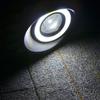 Fog Lamp Assembly Front Bumper Grille Lower Angel Eyes Lamp for Golf 5 Jetta MK5/GLI 2004-2009 Car Accessories