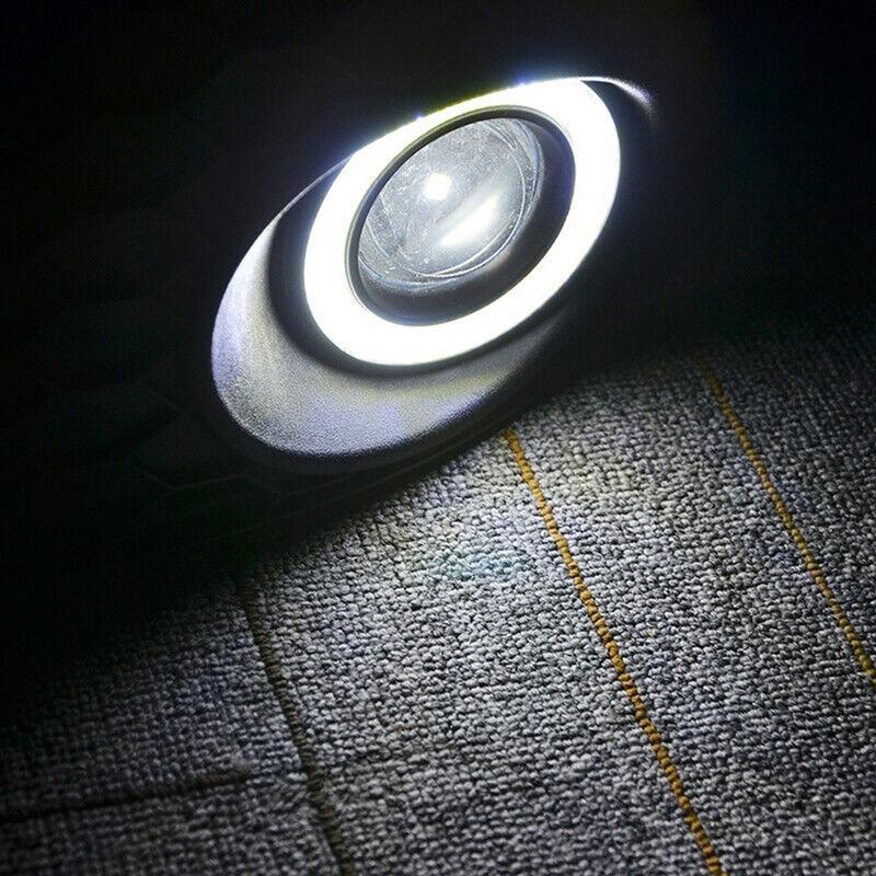 Fog Lamp Assembly Front Bumper Grille Lower Angel Eyes Lamp for Golf 5 Jetta MK5/GLI 2004-2009 Car Accessories