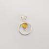 Yellow Cat's Eye Gemstone 925 Sterling Silver Jewelry Partywear Pendant 1.2" For Her PP-68-38