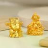 Golden Eight-Directional Wealth Chinese God Of Wealth DIY Desktop Carving Ornament Fashion Versatile High-Value Decoration Gift