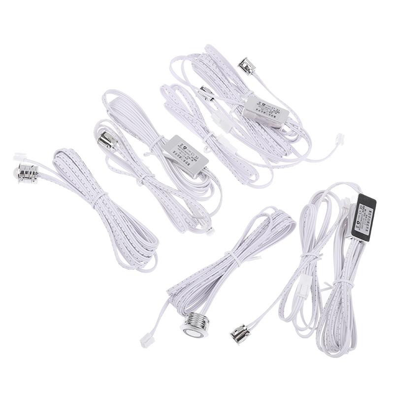 Dc 12-24V 5A Led Lamp Door Control Masking Type Sensor Mini Touch Sensor Cabinets Dupont Connector Cable Sensing Switch