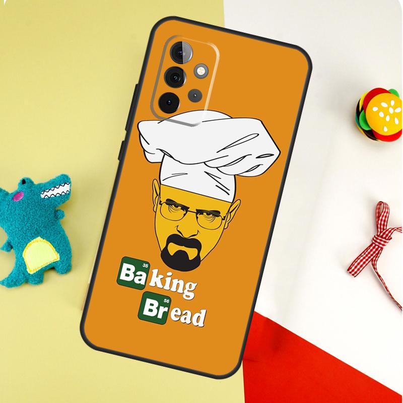 Baking Cook Chef Case For Samsung Galaxy A54 A34 A24 A14 A12 A22 A32 A42 A52 A72 A52S A51 A71 A13 A53 Cover