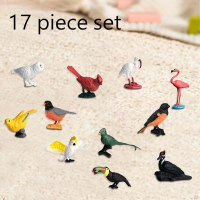 Zahradní socha Miniaturní zvířecí figurky Hromadné Bonsajové krajinné scény Simulovaný model Hrací set
