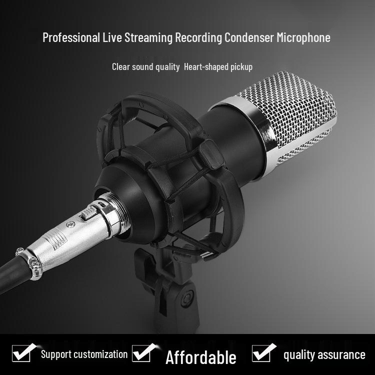 BM700 Condenser Microphone for Streaming, Recording, and Live Broadcasts
