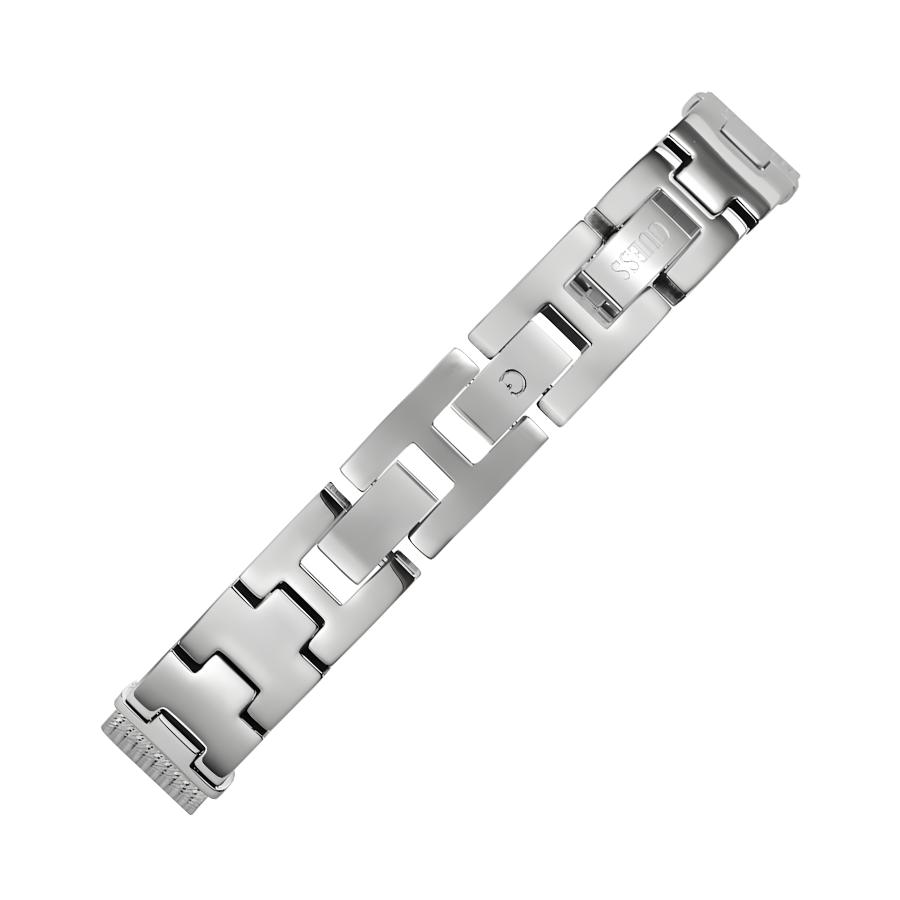 Guess Women's Quartz Stainless Steel Three-Hand Watch Stainless Steel Case/Crystal Mirror W0953L1