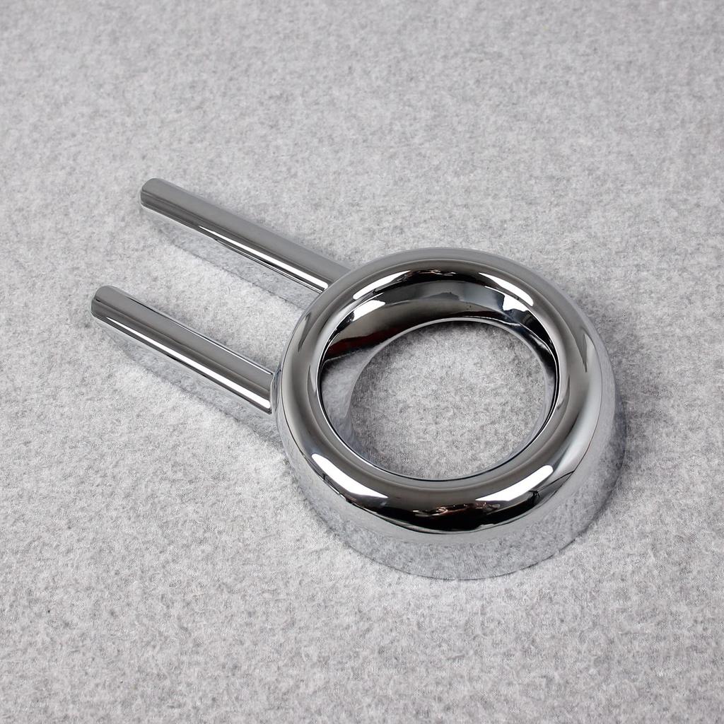 RUIQ Chrome Front Fog Lamp Garnish Bezel Covers for Suzuki Spacia Custom Designed specifically for the Suzuki Spacia MK53S. Custom.