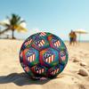 Atletico Madrid Druckgröße 5 Fußball, Standard-Matchfußball für Sportspiele und Mannschaftstraining, Ideales Geschenk für Fußballfans