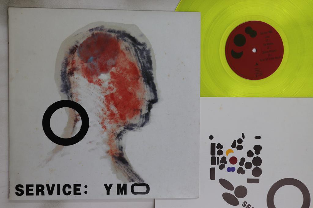 LP Record YELLOW MAGIC ORCHESTRA - Service YLR28013 ALFA 1983 Japan Japanese Pop/Rock Used