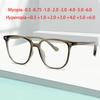 Oversize Frame Square  Glasses Prescription Spectacles Myopia -0.5 To -6.0  Hyperopia +0.5 To +6.0