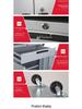 Movable Three-Layer Hand Cart: Multi-functional Auto Repair & Household Tool Box with Cabinet Door