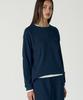 OUTDOOR VOICES Waffle Raglan Long Sleeve Tee (Navy)