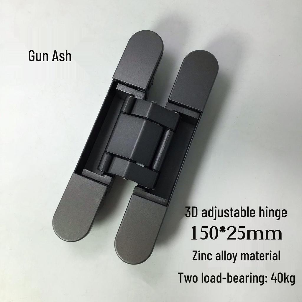 Three-Dimensional Adjustable Concealed Zinc Alloy Hinge for Outward Opening Wooden Doors