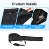 Premium Golf Bag Polyester Texture Golf Player Essential Bag with Multiple Storage Pockets for Clubs and Accessories