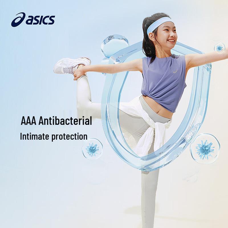 Asics Kids' 2026 Summer "SUPER T" Moisture-Wicking Sleeveless Sport T-Shirt