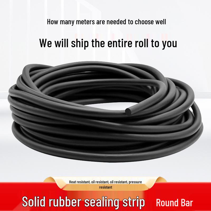 Nitrile Oil & Wear-Resistant Solid O-Ring Seal Strip