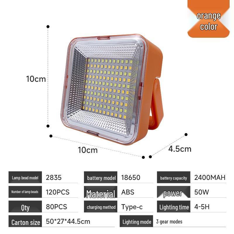 Super Bright Mini LED Solar Floodlight for Outdoor and Emergency Use