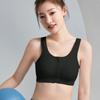 BlueBOA Wireless Sports Night Yoga Plus Integrated Molded Front Sportswear for and Day and Night Easy On and Size L Women's Bra, Bra, No-Slip,