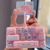 12 Keys 12 Keys Keyboard Keychain Pressable Keys Keyboard Clicker Keyring  Novelty Gift