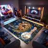 1PC Custom Name Night Sky Dreamscape Theme Floor Mat Ideal for Living Room, Game Rooms, Office, Bedroom,Floor Mat Playful Design