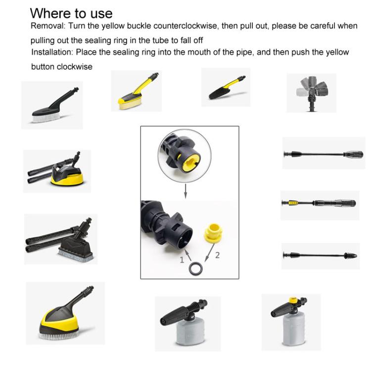 Per Idropulitrice Karcher K2 / K3 / K4 / K5 / K6 / K7 Anello di Tenuta a Forma di O