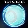 Electric Pet Cat Ball Toys Stick Automatic Rolling Smart Interactive Cats Train Self-moving Toys Indoor Teething Rod Accessories