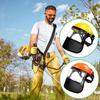 Head Mounted Lawn Mower Protective Mask Explosion Proof Steel Wire Mesh Mask Stone And Sawdust Proof Lawn Mower Face Mask