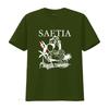 Rare Saetia Band Fan Black T Shirt AL189 Unique Design with Iconic Mascot Palm Trees Alligators vintage Washed streetwear