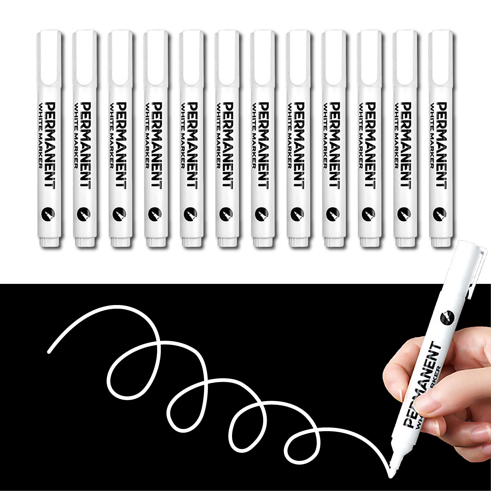 

pens Water-based (white [12 pieces])