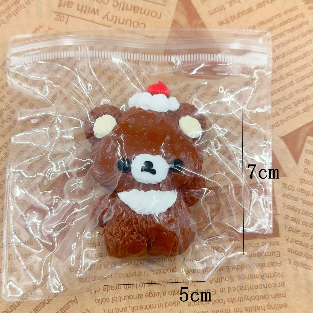 Capybara Adorable Squeeze Toys Relieve Stress Silicone Animals Slow Rising Stress Easing Toy Squishy Fidget Toys For Adults
