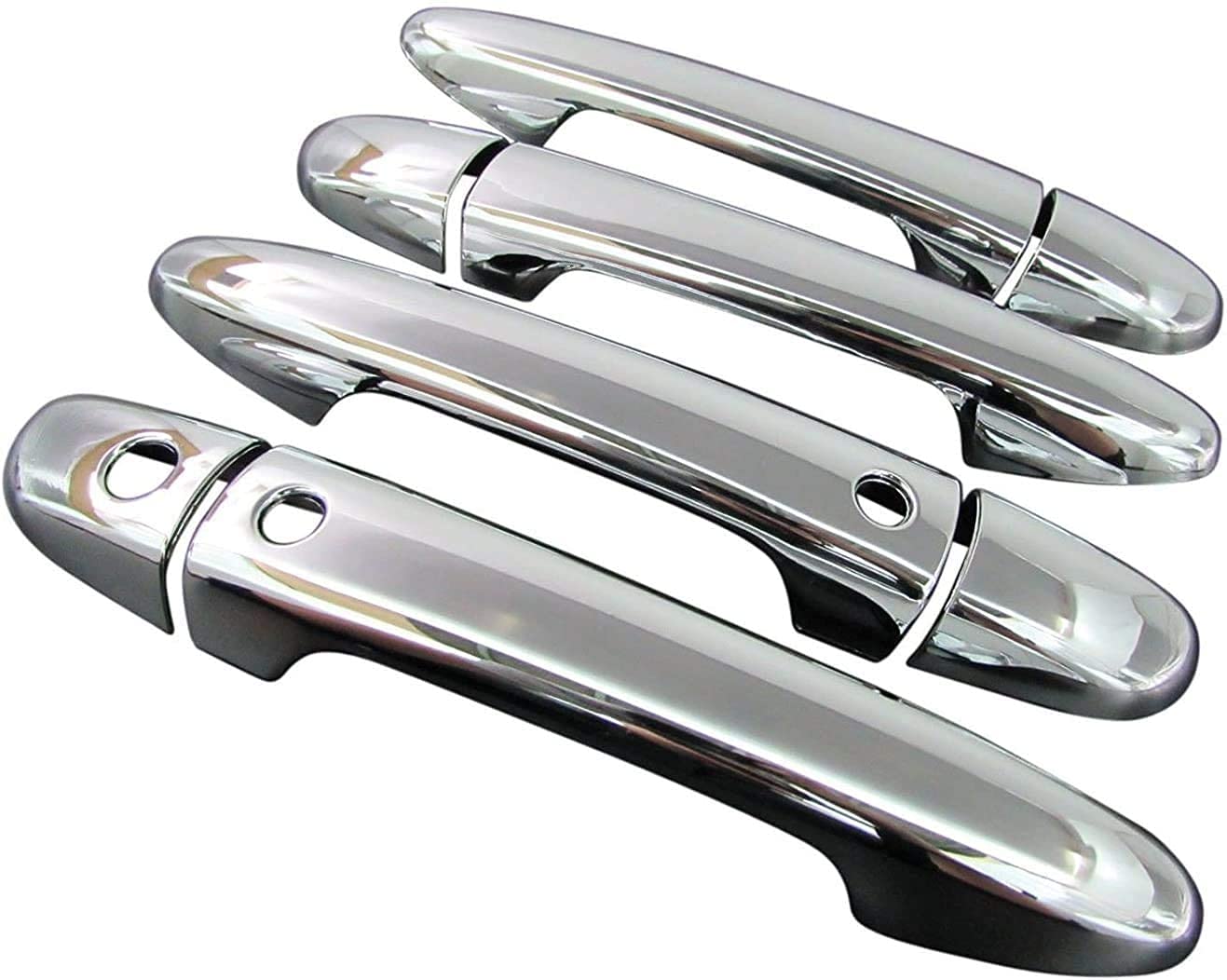 

BRIGHTZ Chrome Door Handle Covers for Demio DE Key (Advanced Compatible) [DHC-NOBU-053] (DE3AS, DE3FS, DE5FS, DEJFS, DE3, DE5, DEJ, E3, E5, EJ, 3AS,