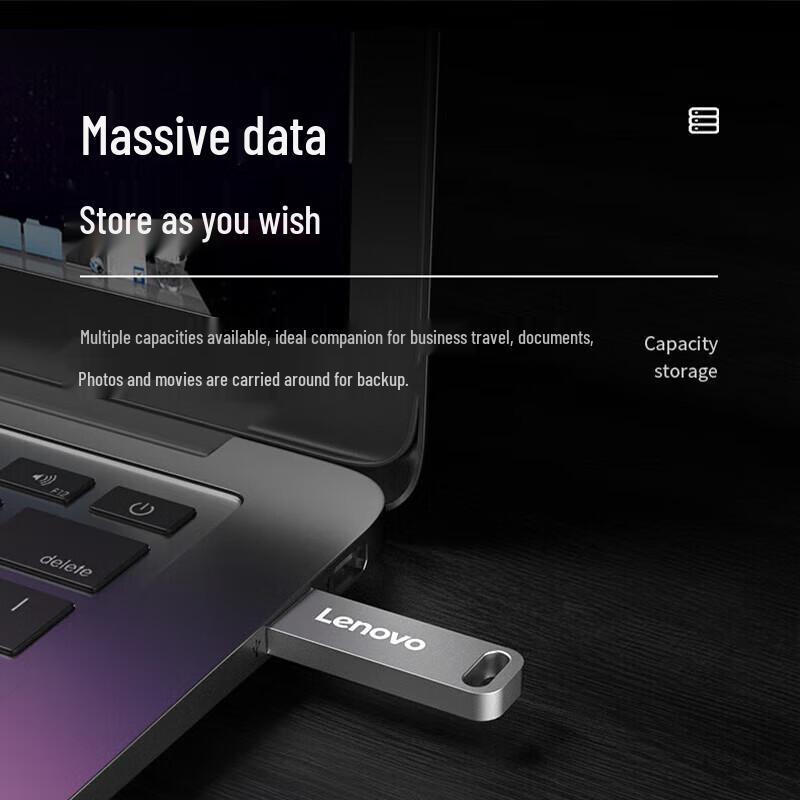 Lenovo SX1 Series Metal USB Flash Drive