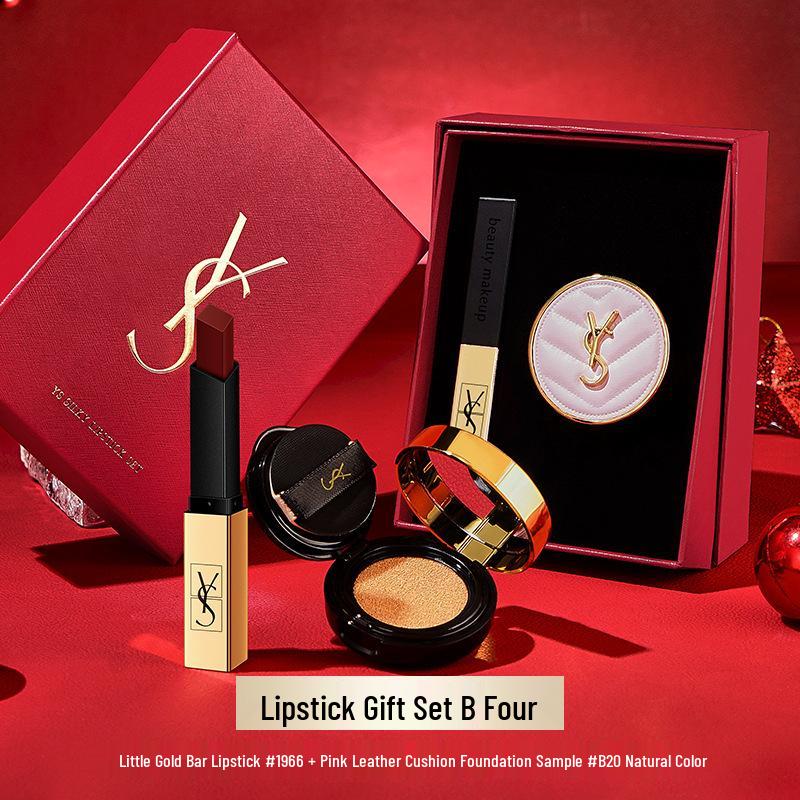 YS Lipstick Cushion Gift Box for Qixi Festival Valentine's Day or Best Friend's Birthday - High-End Custom Gift Box