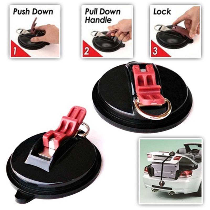 Multifunctional Strong Suction Cup Strap for Car Home Pet Safety Nonslip Anchor Suitable for Furniture Travel Box Fixing