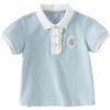 DAVE&BELLA Girls' Summer Short Sleeve Polo T-Shirt