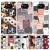Cartoon Cute Cats Background Case Phone Cover for Xiaomi Poco X3 Nfc X5 X6 X7 X4 Gt F6 F5 Pro F4 F3 M5S M5 M4 M3 5G Trend Fundas