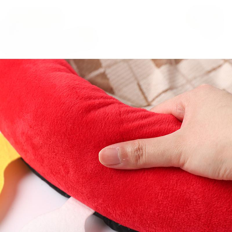 Crab Style Cat Kennel  Summer Mat  Usable In All Seasons  Small Dog Pet Kennel  Durable and Easy To Clean Kennel  Cat and Cat Supplies