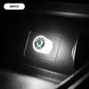 Mini USB LED Car Light Auto Interior Atmosphere Light For Skoda Octavia Rapid Kodiaq Karoq Fabia Kamiq Superb Derivative Vision  ZJ9