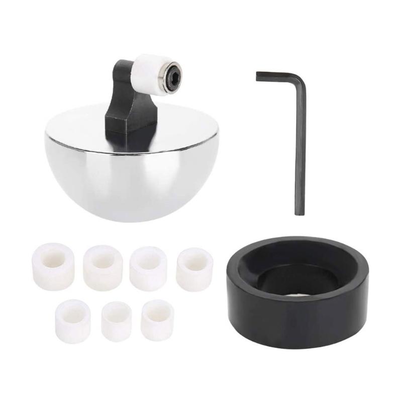 

Micro-inlaid Balls Ring Set Ring Inlaid Retainer Fixture Non-slip Fixed Base Diamond Base Solid Iron Balls Hemisphere 1