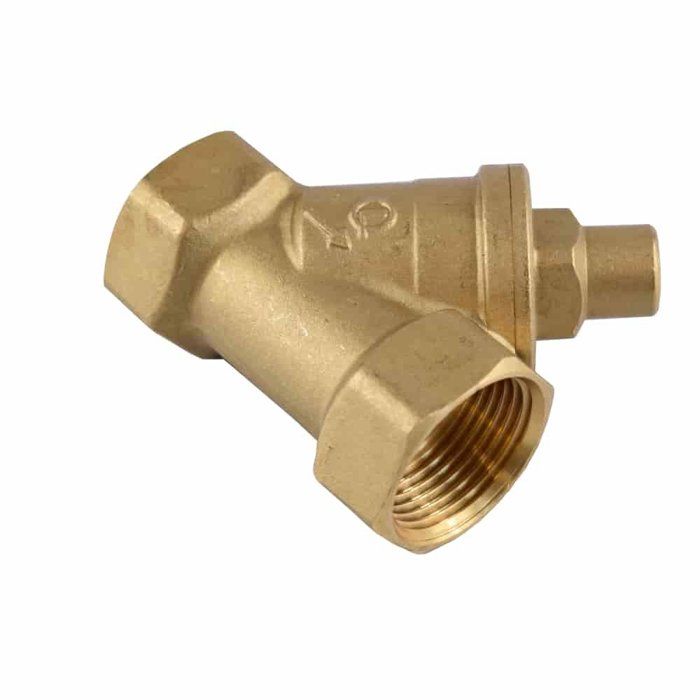 Clapet anti-retour 1/2 pouce, Laiton, Fileté, Eau