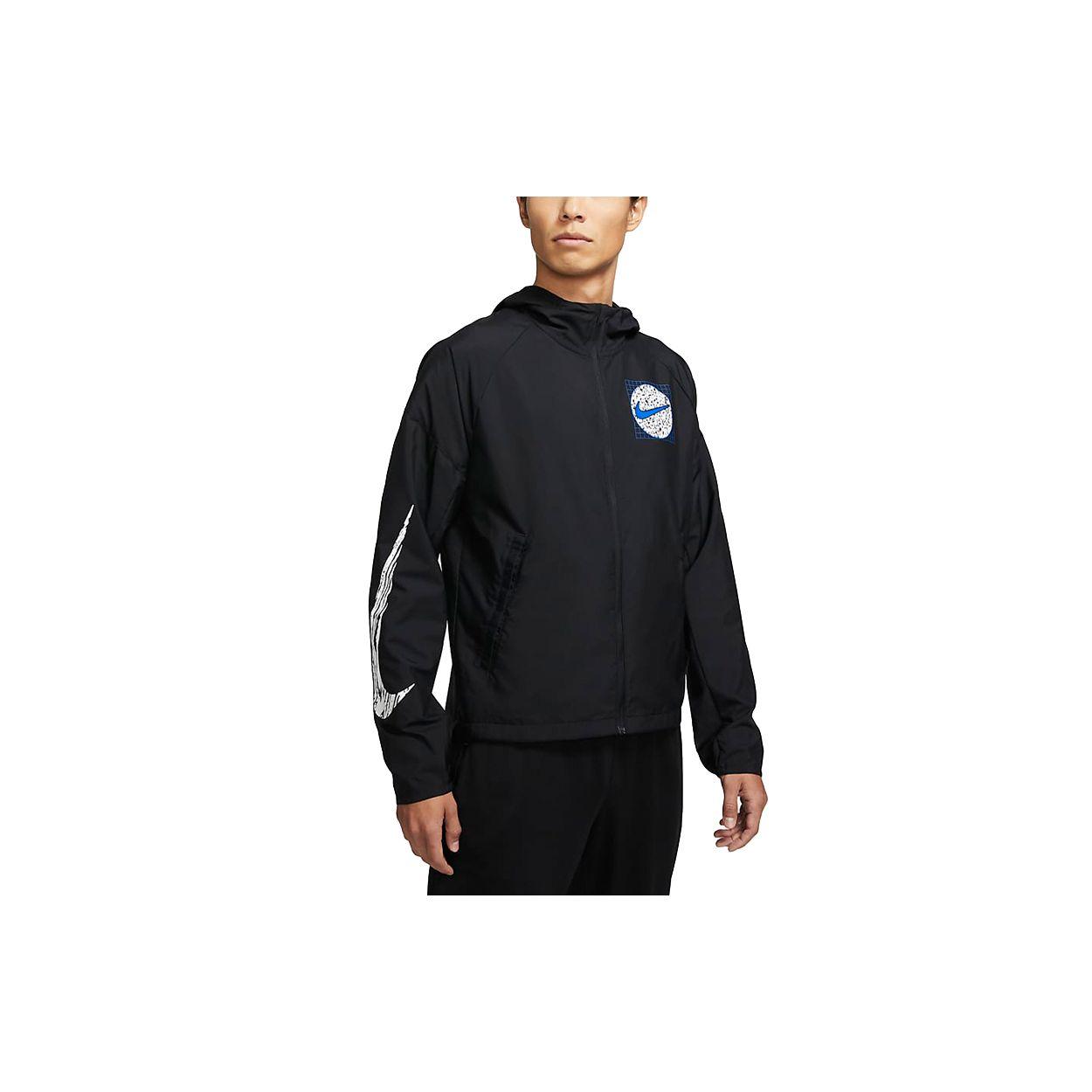Nike Wild Run Running Hooded Jacket Black DA0191-010 XL