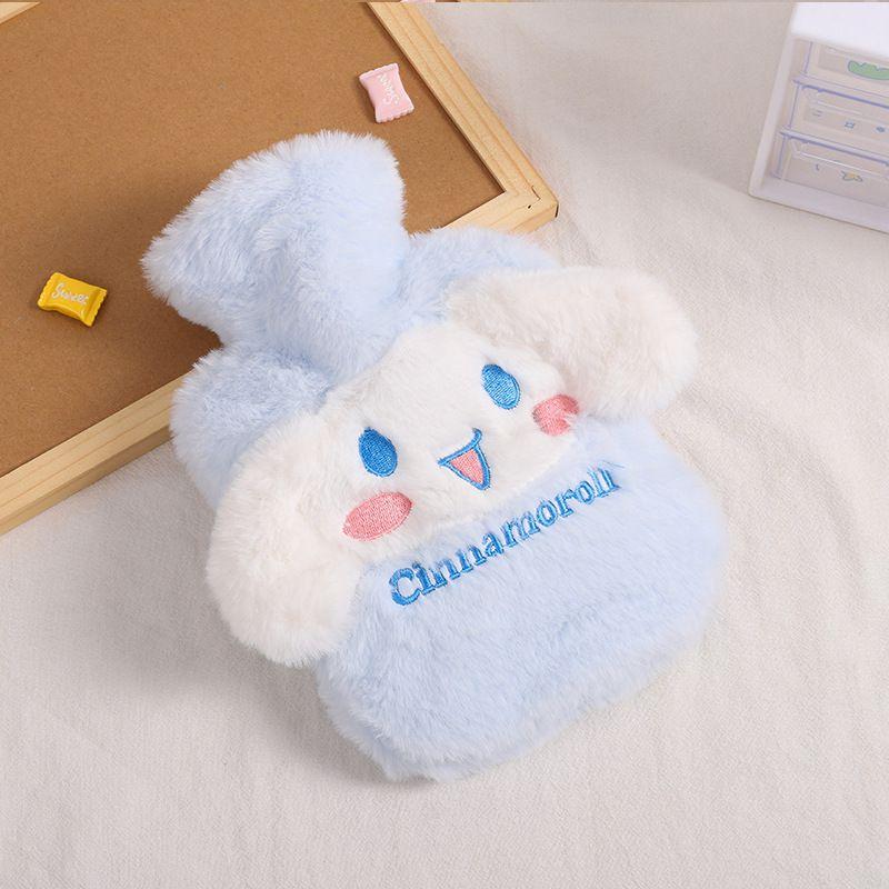Cozy Kuromi Cinnamoroll Hot Water Bag Keep Warm Up To 500ml/1000ml Cinnamonroll,500ml