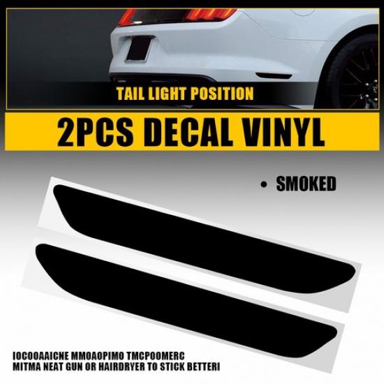 For 2015- Mustang Ford Side Mark Light Rear PreCut Tint Overlay Vinyl Decal