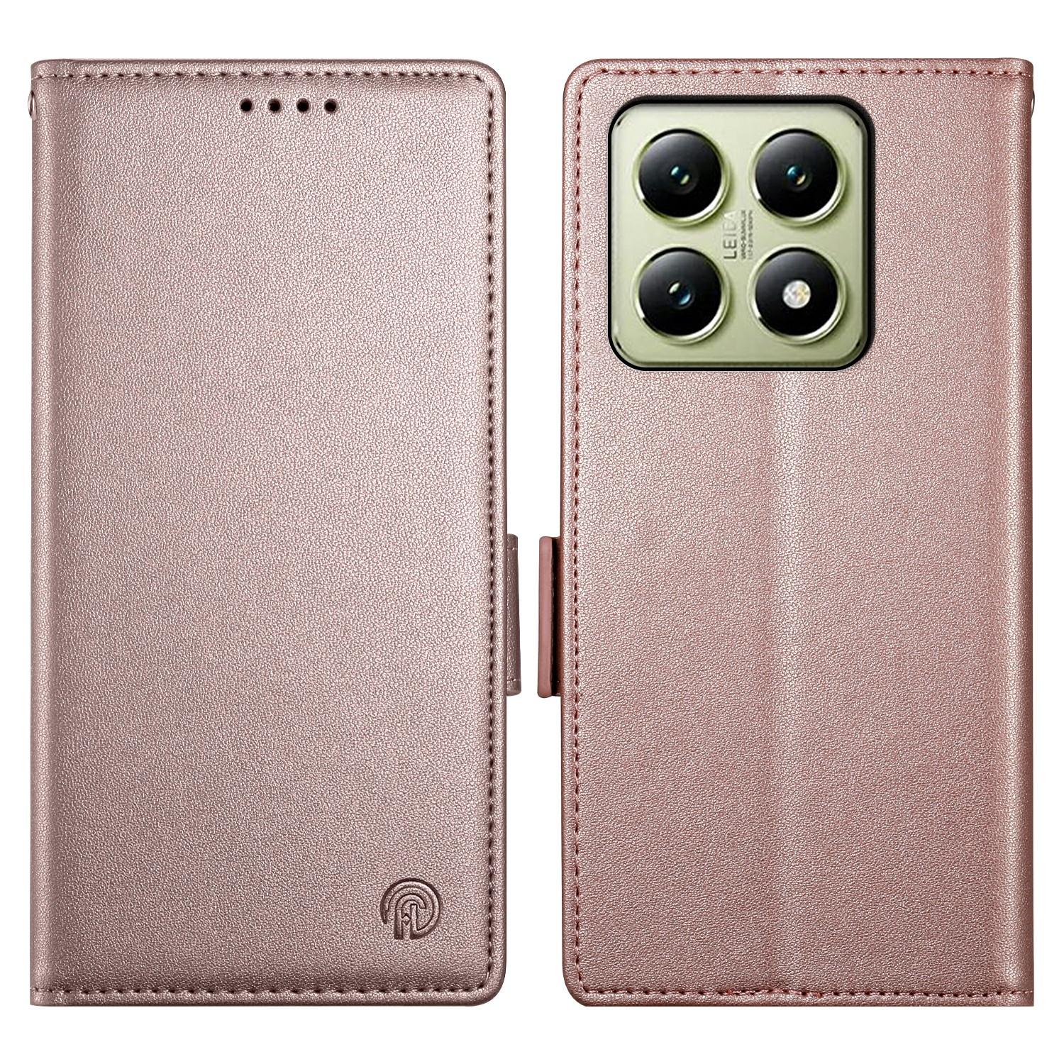 DF-010 For Xiaomi 14T Stand Case PU Leather Wallet Phone Cover A